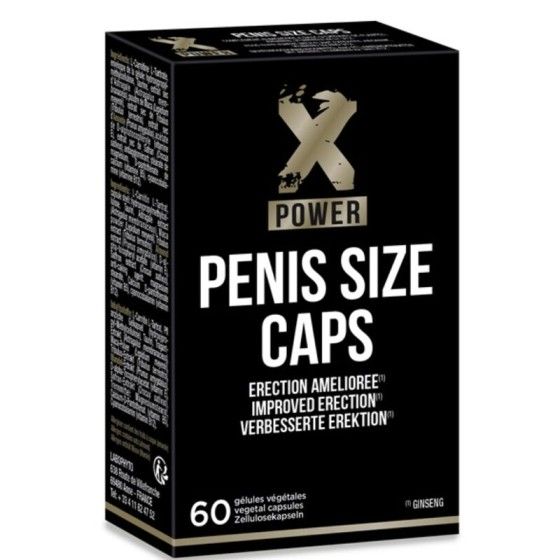 XPOWER - PENIS SIZE CAPS FOR IMPROVED ERECTIONS 60 CAP XPOWER - 1