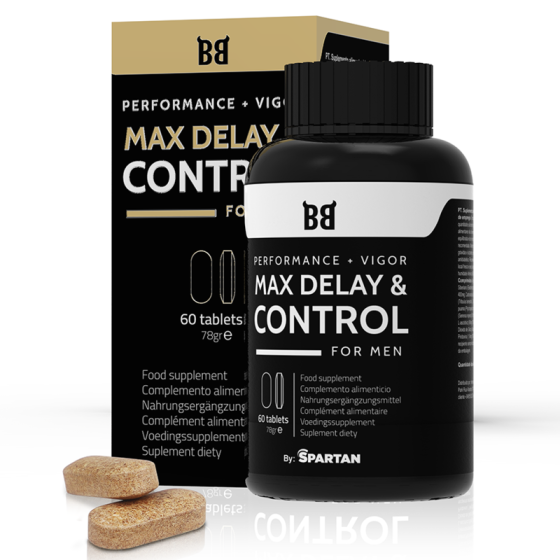 BLACK BULL - MAX DELAY & CONTROL MAXIMUM PERFORMANCE FOR MEN 60 CAPSULES BLACKBULL BY SPARTAN - 1