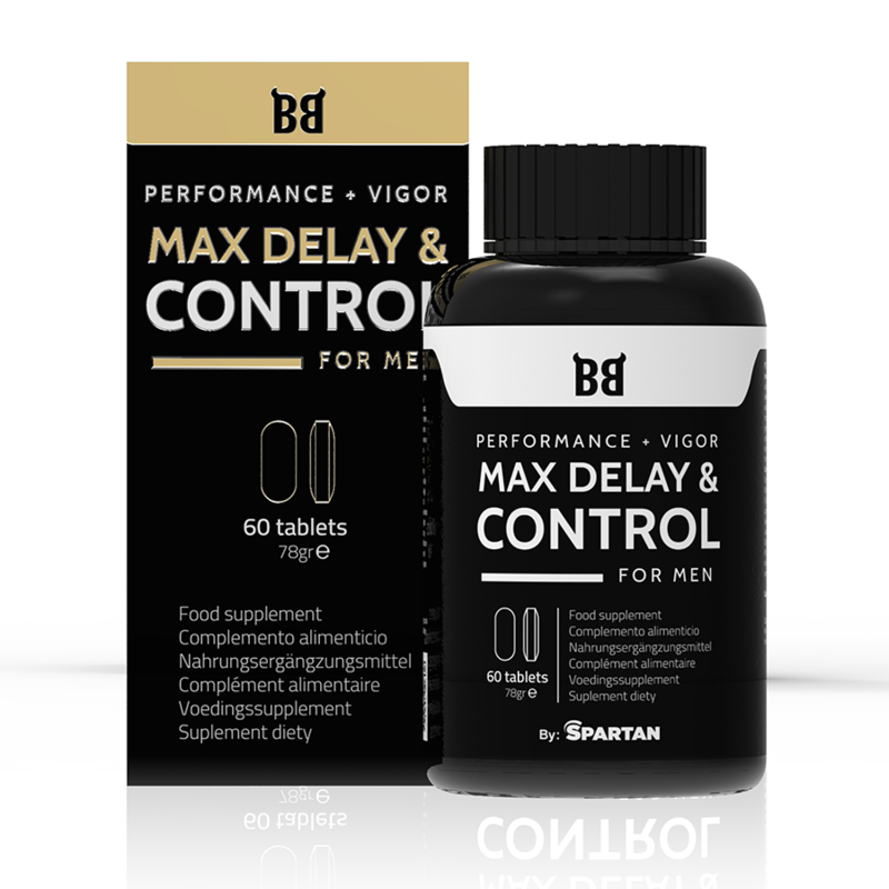 BLACK BULL - MAX DELAY & CONTROL MAXIMUM PERFORMANCE FOR MEN 60 CAPSULES BLACKBULL BY SPARTAN - 2
