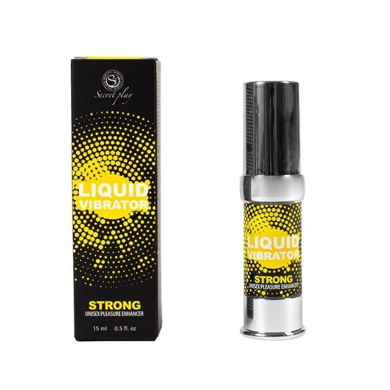 SECRETPLAY - LIQUID VIBRATOR STIMULATOR UNISEX STRONG 15 ML SECRETPLAY COSMETIC - 5