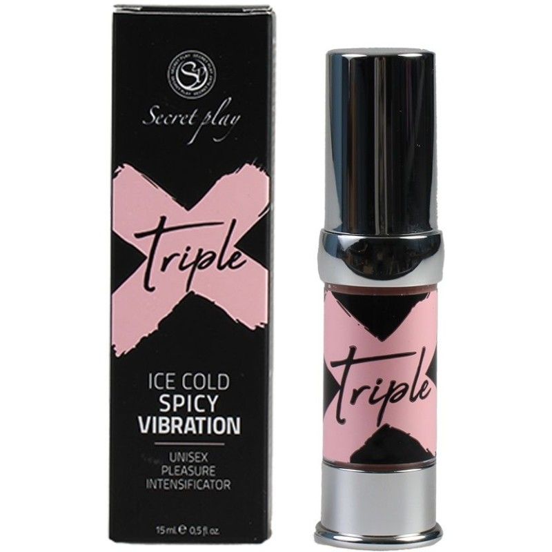 SECRETPLAY - TRIPLE X UNISEX PLEASURE INTENSIFICATOR SECRETPLAY COSMETIC - 1