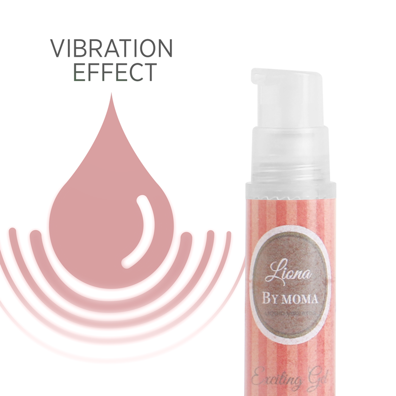 LIONA BY MOMA - LIQUID VIBRATOR EXCITING GEL 6 ML LIONA BY MOMA - 3