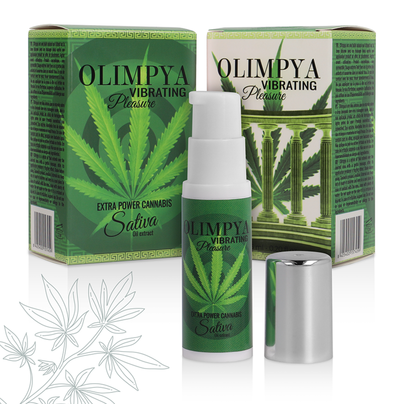 OLIMPYA - VIBRATING PLEASURE EXTRA SATIVA CANNABIS OLIMPYA - 5