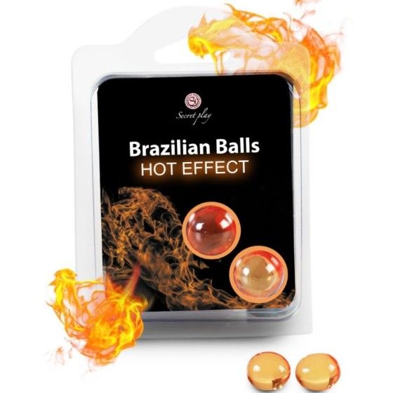 SECRETPLAY - BRAZILIAN BALLS WARMING EFFECT 2 UNITS SECRETPLAY COSMETIC - 1
