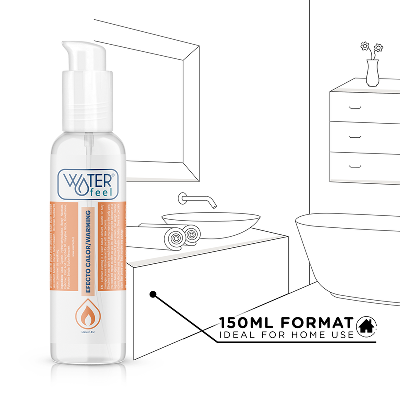 WATERFEEL - HEAT EFFECT LUBRICANT 150 ML WATERFEEL - 5