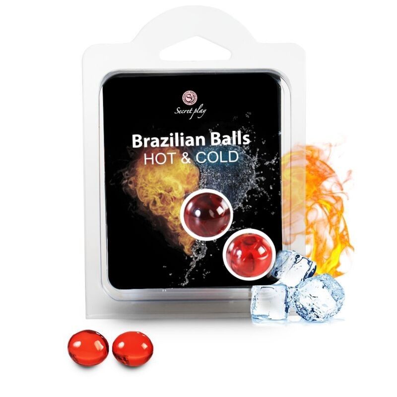 SECRETPLAY - BRAZILIAN BALLS HEAT & COLD EFFECT 2 UNITS SECRETPLAY COSMETIC - 1