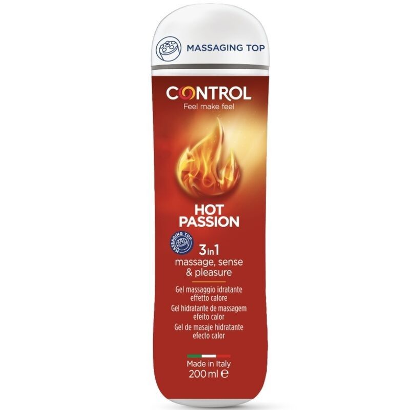 CONTROL - HOT PASSION 3 IN 1 GEL 200 ML CONTROL LUBES - 1