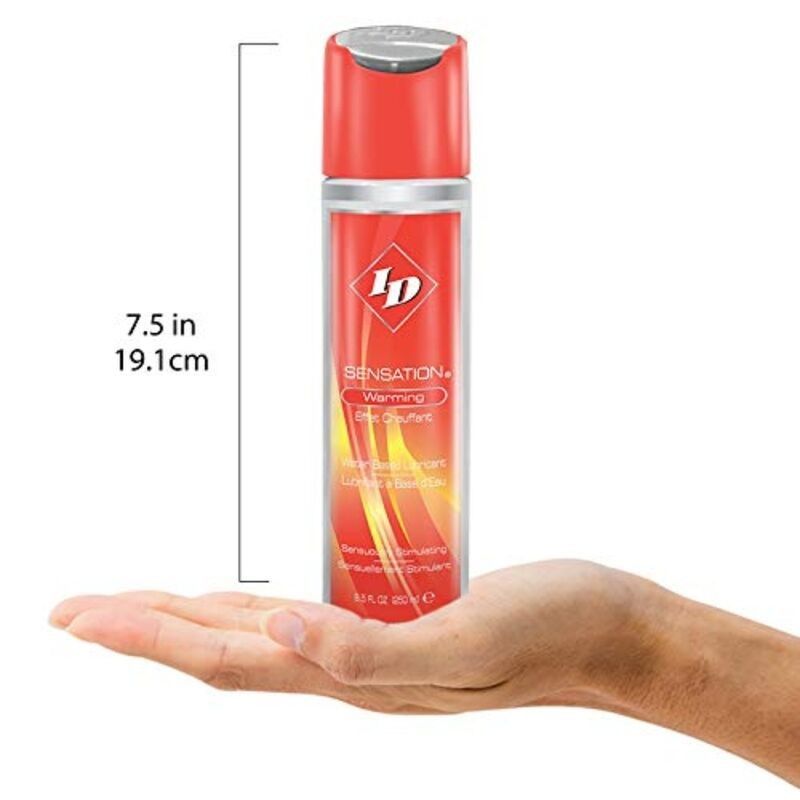 ID SENSATION - WATER BASED LUBRICANT WITH HEAT EFFECT 250 ML ID SENSATION - 2