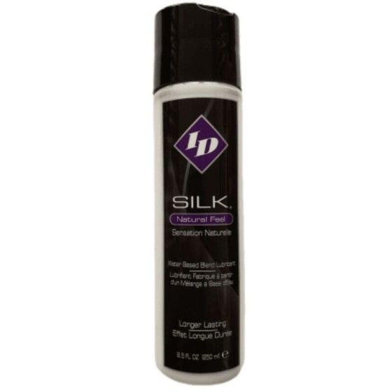ID SILK - FEEL NATURAL WATER AND SILICONE BASED LUBRICANT 250 ML ID SILK - 1