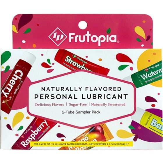 ID FRUTOPIA - ASSORTED LUBRICANT 5 PACK 12 ML ID FRUTOPIA - 3