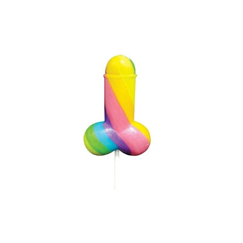 PRIDE - SPENCER & FLEETWOOD RAINBOW COCK LGBT LOLLIPOP PRIDE - 1