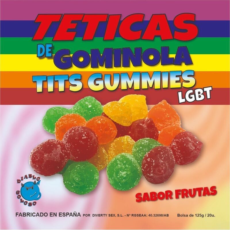 DIABLO GOLOSO - ASSORTED SUGAR GUMMY TEETICS LGTB DIABLO GOLOSO - 1