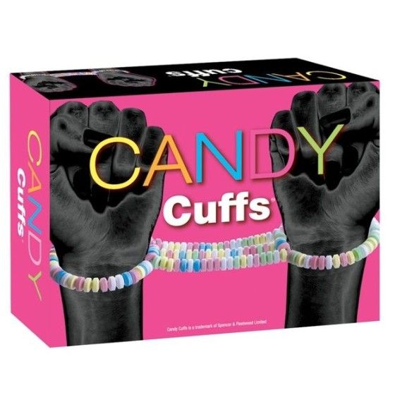 SPENCER & FLEETWOOD - CANDY HANDCUFFS CANDY SPENCER & MFLETWOOD - 1