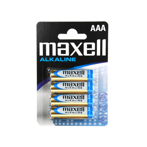 MAXELL - BATTERY AAA 4PCS MAXELL - 1