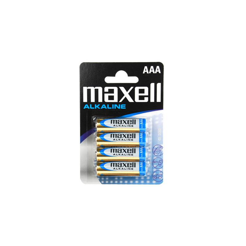 MAXELL - BATTERY AAA 4PCS MAXELL - 1