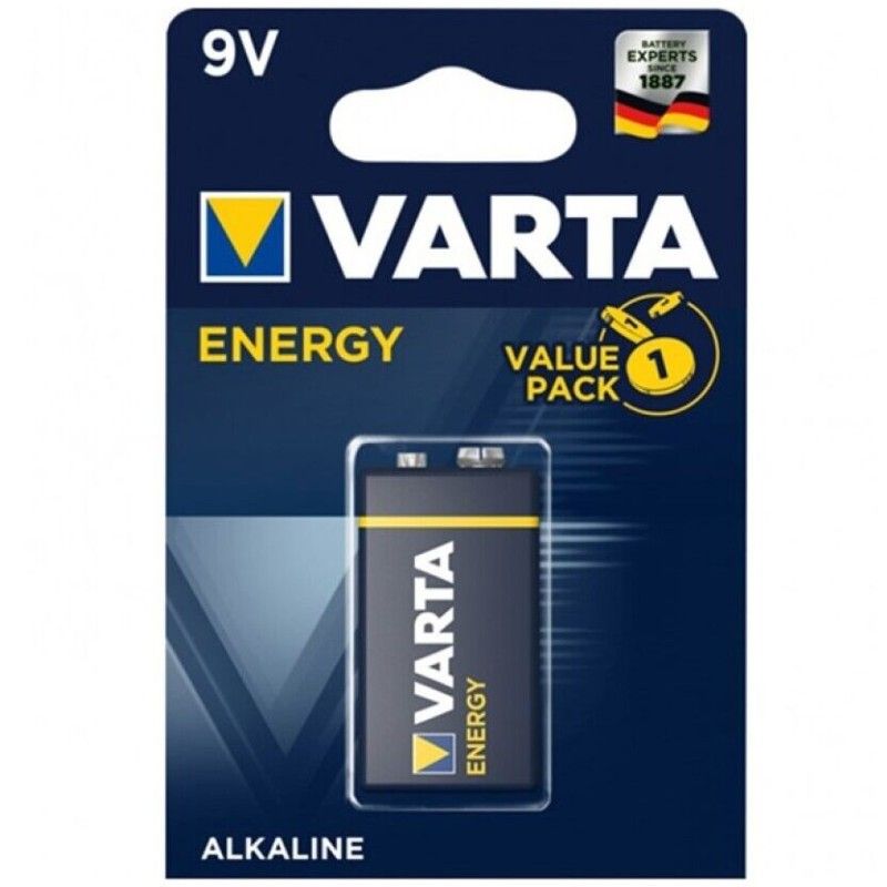 VARTA - ENERGY BATTERY  9V LR61 1 UNIT VARTA - 1