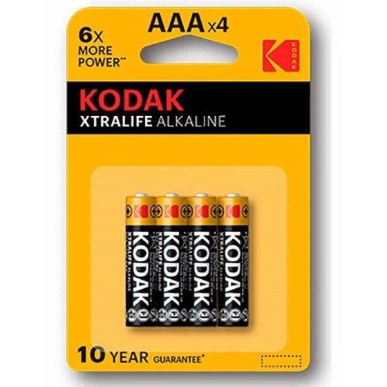 KODAK - XTRALIFE ALKALINE BATTERY AAA LR03 BLISTER * 4 KODAK - 1