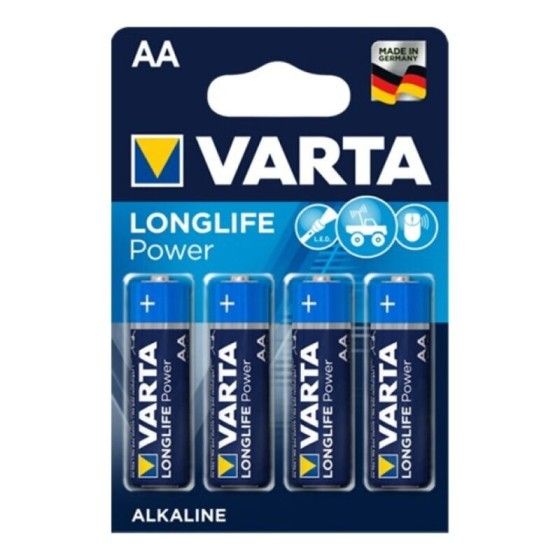VARTA - LONGLIFE POWER ALKALINE BATTERY AA LR6 4 UNIT VARTA - 1