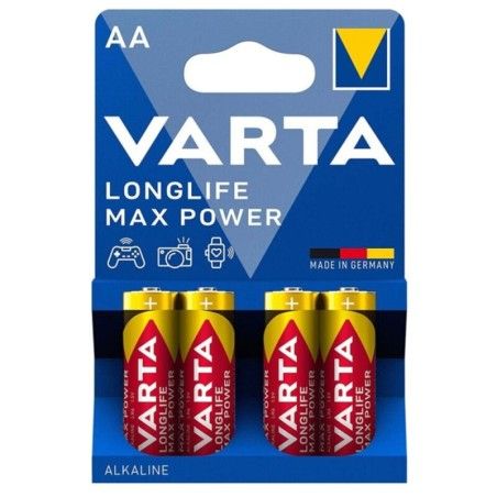VARTA - MAX POWER ALKALINE BATTERY AA LR6 4 UNIT