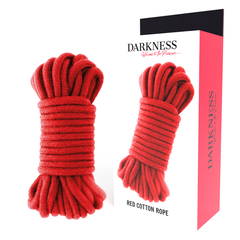 DARKNESS - JAPANESE ROPE 5 M RED DARKNESS BONDAGE - 1