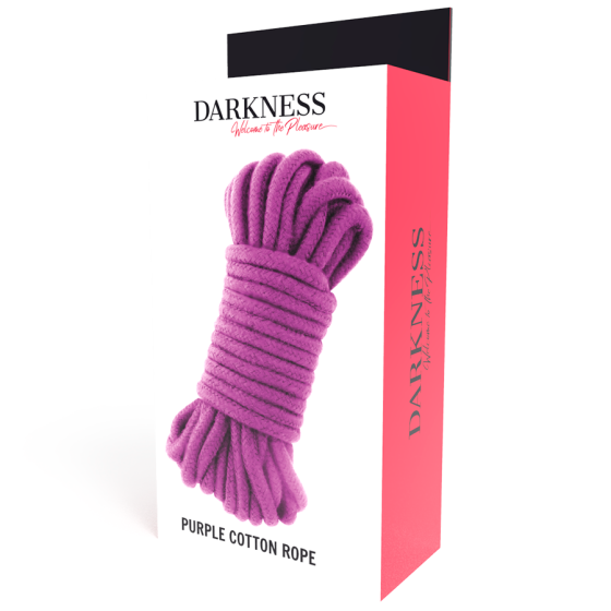 DARKNESS - JAPANESE ROPE 5 M PURPLE DARKNESS BONDAGE - 4