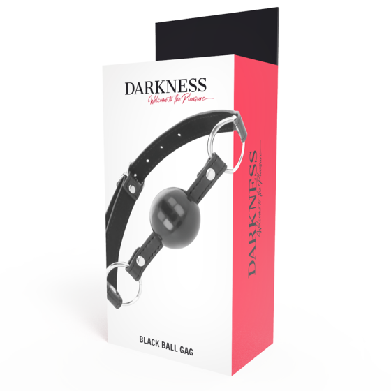 DARKNESS - BLACK BALL GAG DARKNESS BONDAGE - 1