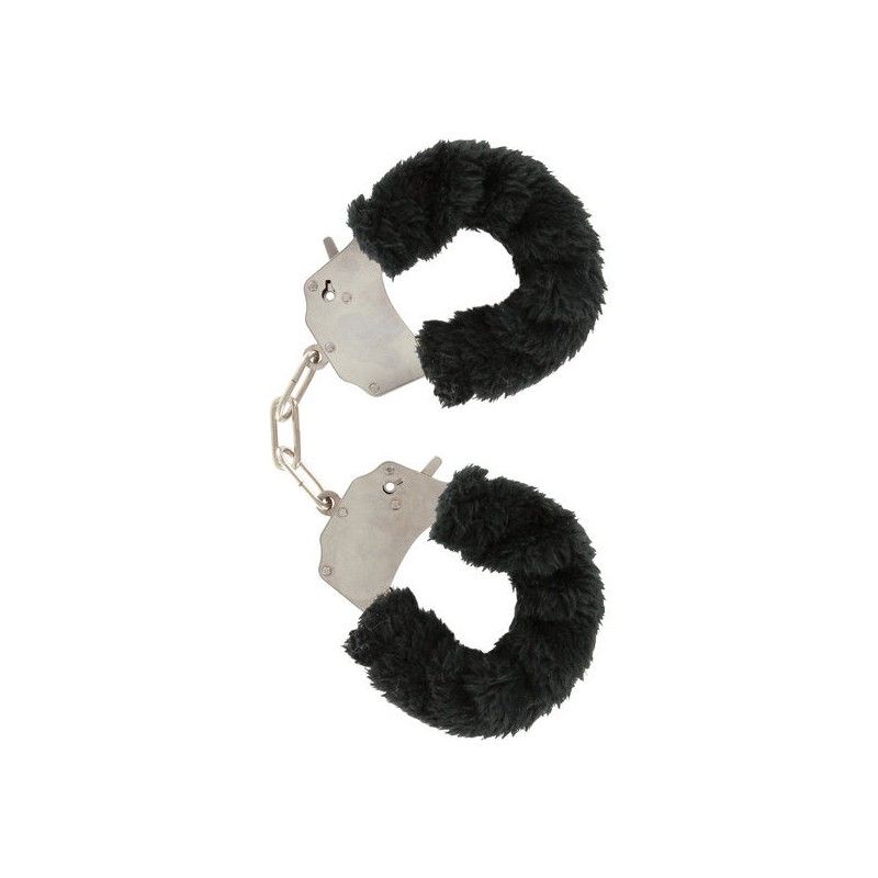 TOYJOY - FURRY FUN CUFFS BONDAGE BLACK  - 1