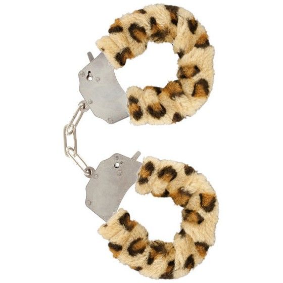 TOYJOY - FURRY FUN CUFFS BONDAGE LEOPARD