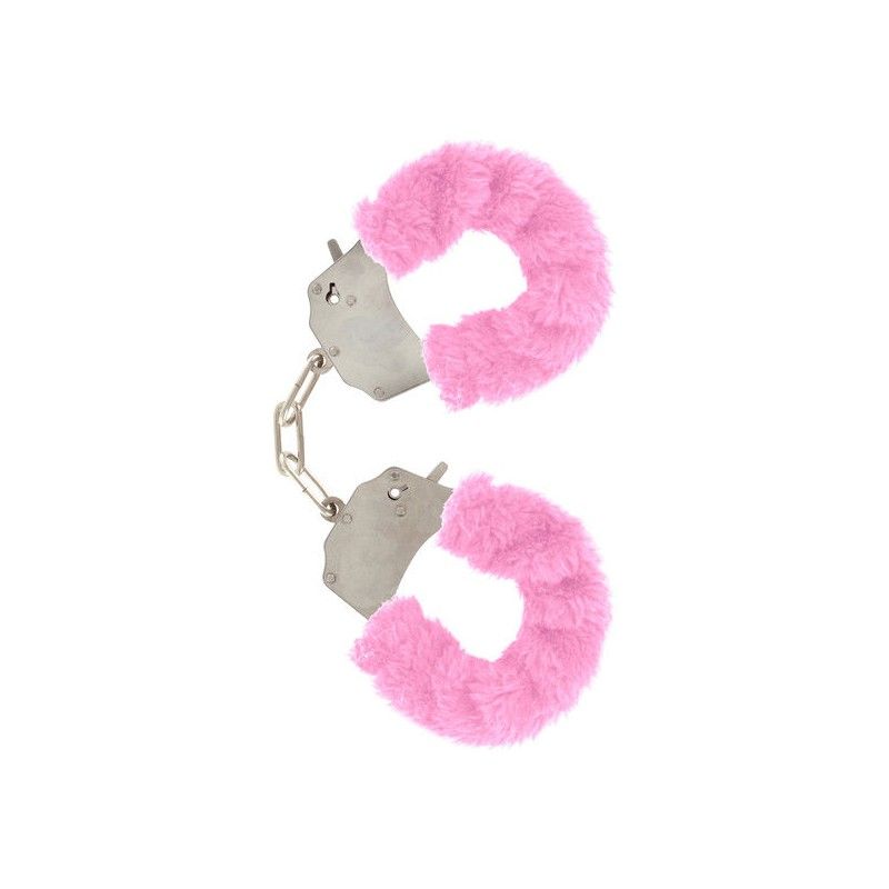 TOYJOY - FURRY FUN CUFFS BONDAGE PINK  - 2