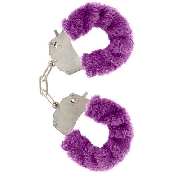 TOYJOY - FURRY FUN CUFFS BONDAGE PURPLE  - 1