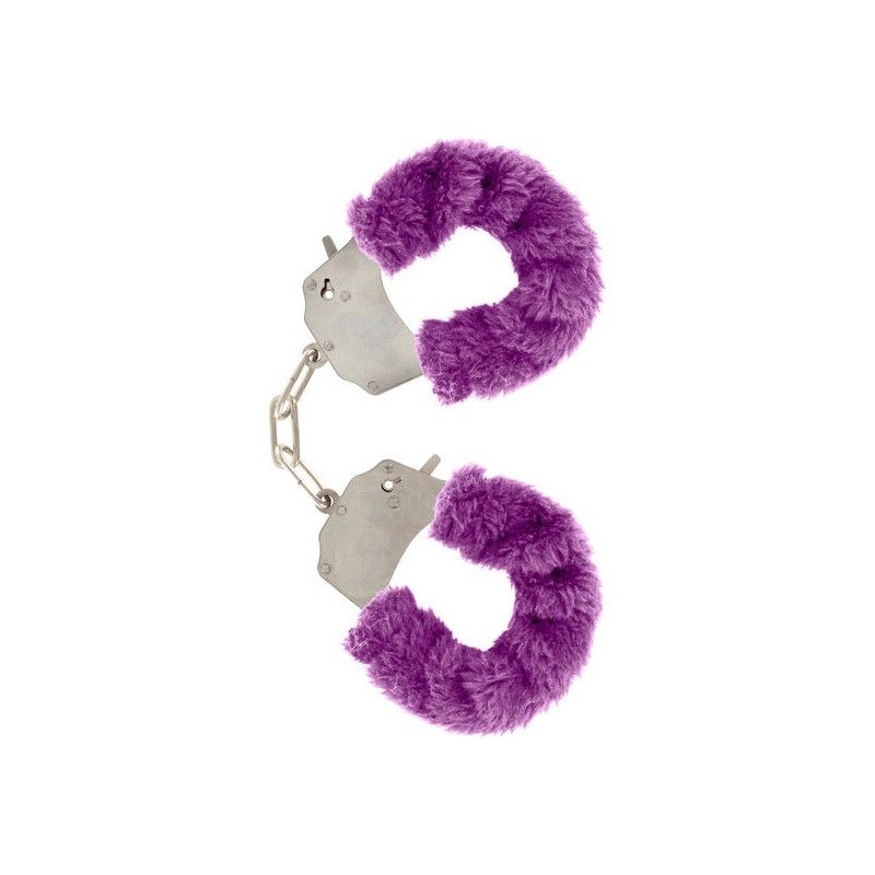 TOYJOY - FURRY FUN CUFFS BONDAGE PURPLE  - 1