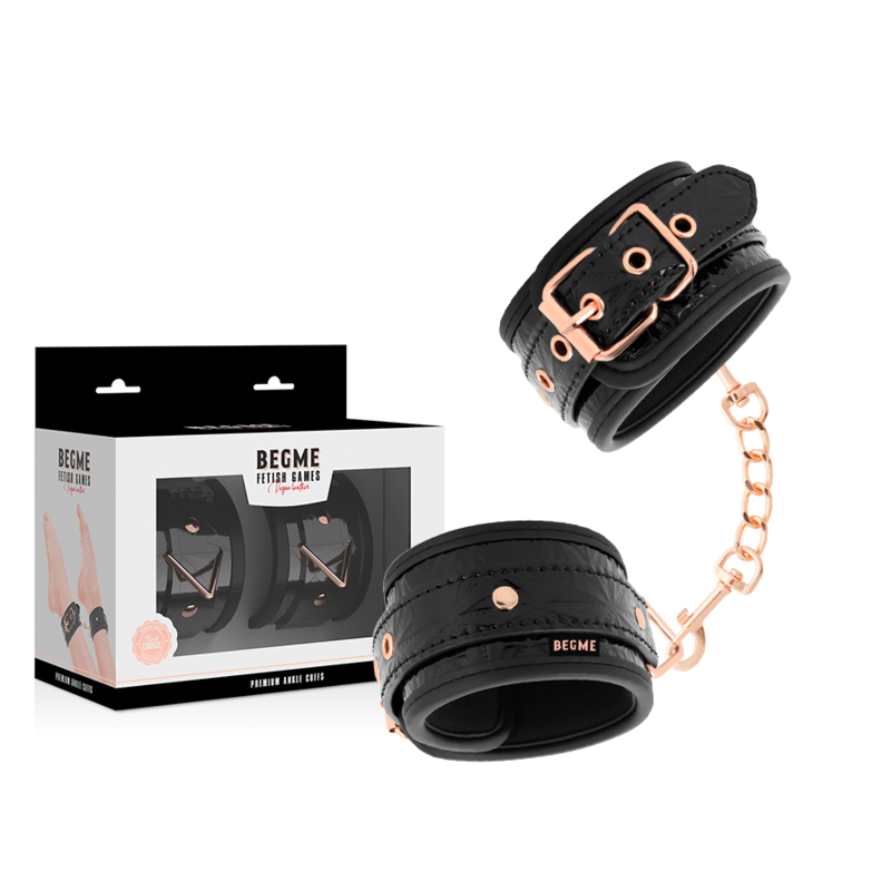 BEGME - BLACK EDITION PREMIUM ANKLE CUFFS WITH NEOPRENE LINING BEGME BLACK EDITION - 2
