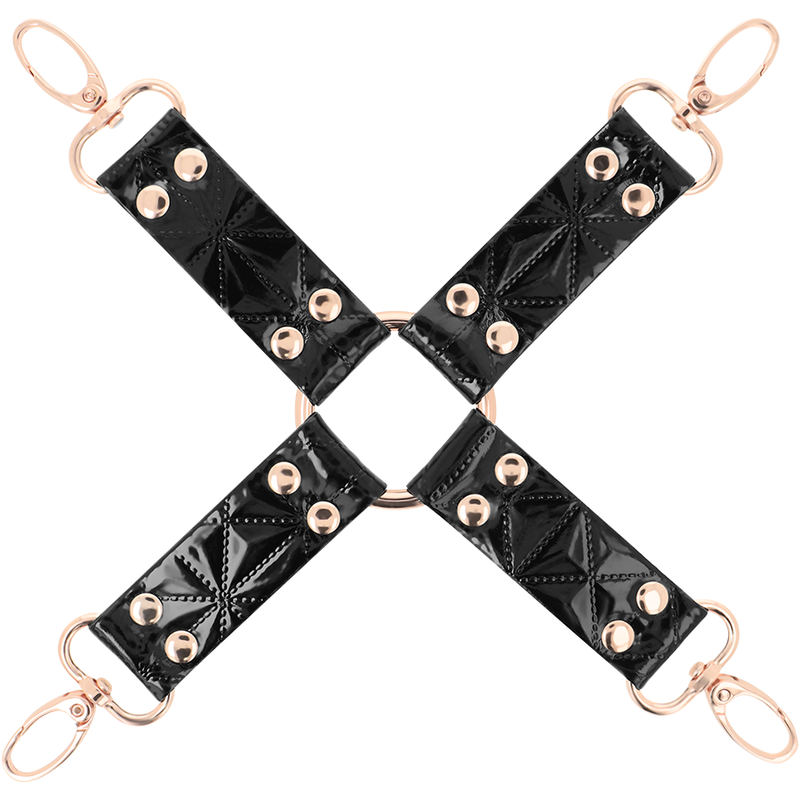 BEGME - BLACK EDITION VEGAN LEATHER HOG TIE BEGME BLACK EDITION - 1