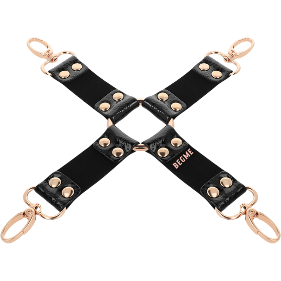 BEGME - BLACK EDITION VEGAN LEATHER HOG TIE BEGME BLACK EDITION - 4