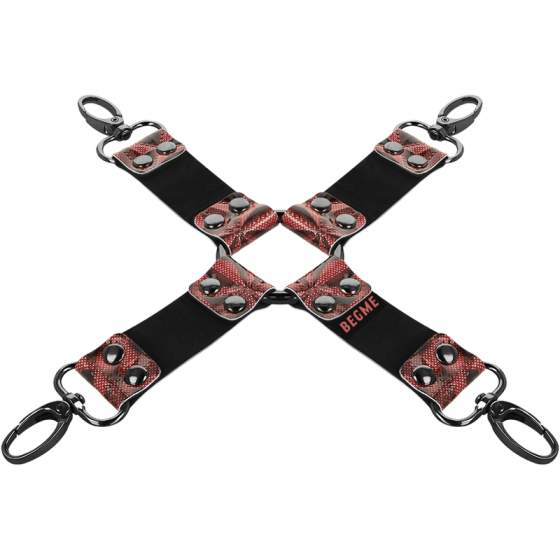 BEGME - RED EDITION PREMIUM VEGAN LEATHER HOG TIE BEGME RED EDITION - 4