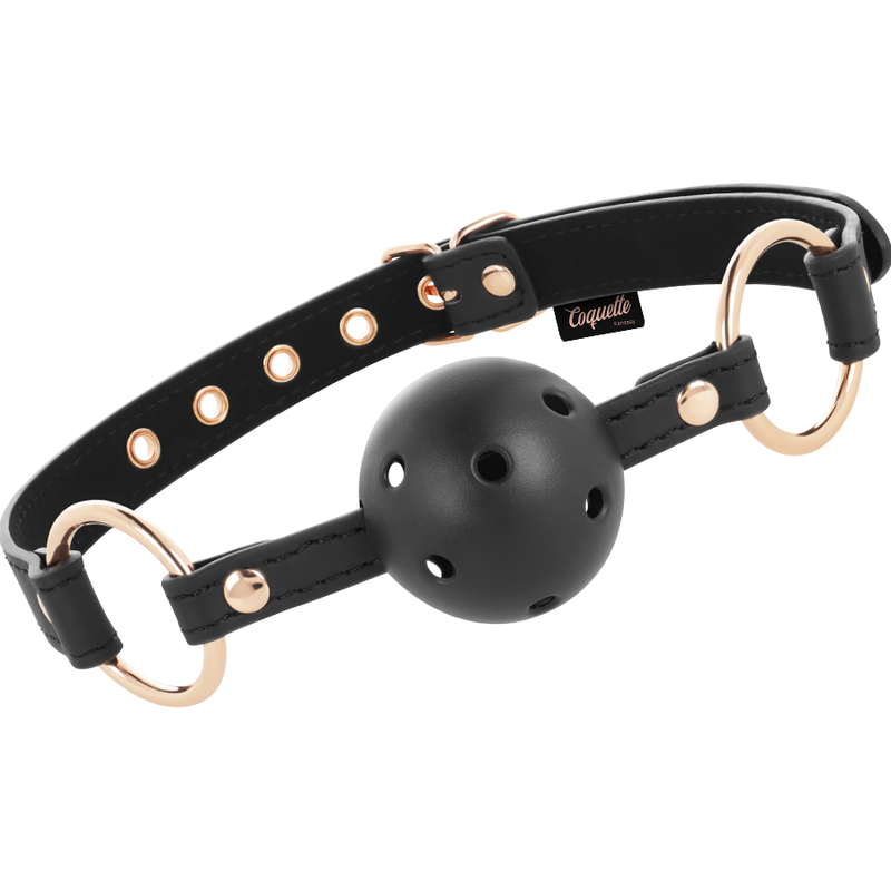 COQUETTE CHIC DESIRE - FANTASY BREATHABLE VEGAN LEATHER GAG COQUETTE FANTASY - 2