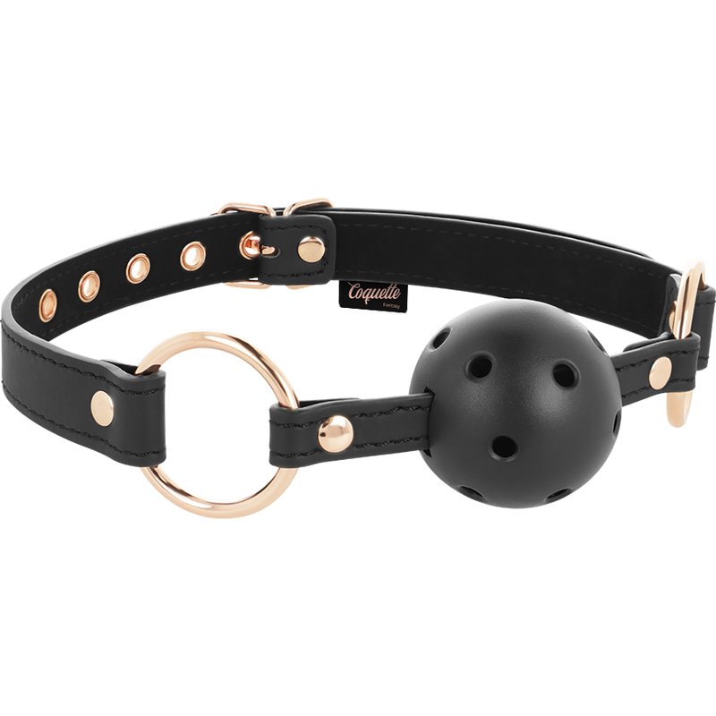 COQUETTE CHIC DESIRE - FANTASY BREATHABLE VEGAN LEATHER GAG COQUETTE FANTASY - 3