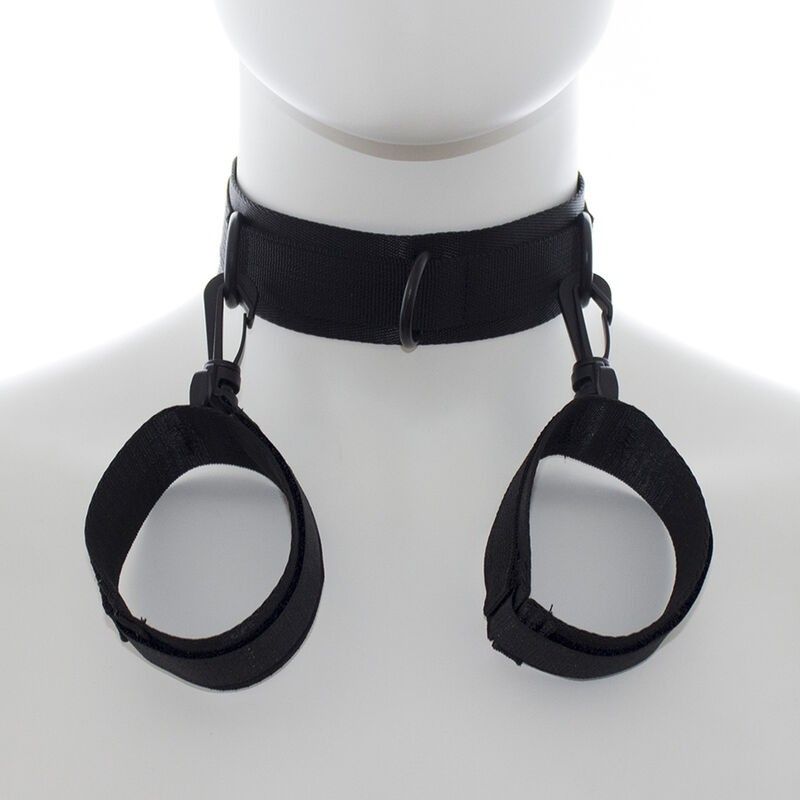 OHMAMA FETISH - NYLON HANDCUFFS AND COLLAR OHMAMA FETISH - 17