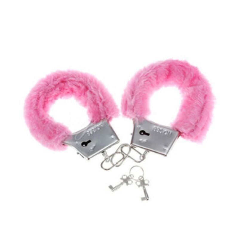 DIABLO PICANTE - PLEASURE FURRY HANDCUFFS PINK DIABLO PICANTE - 1