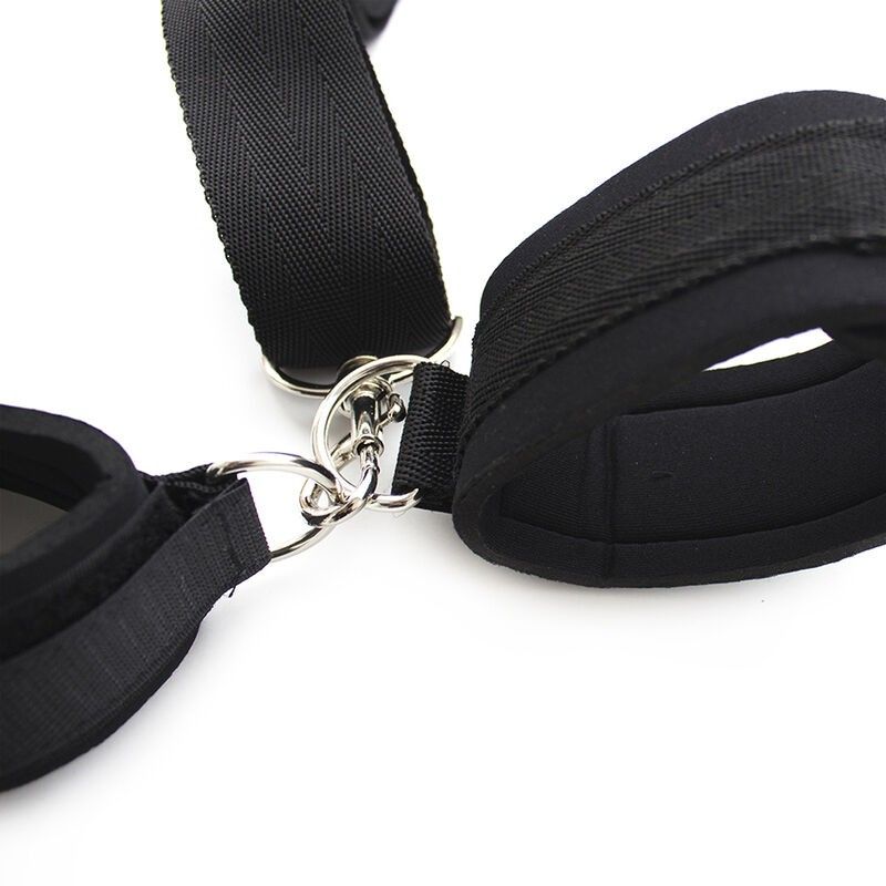 OHMAMA FETISH - FETISH NEOPRENE GAG WITH HAND CUFFS OHMAMA FETISH - 5