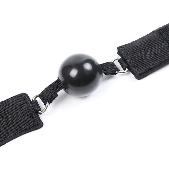 OHMAMA FETISH - FETISH NEOPRENE GAG WITH HAND CUFFS OHMAMA FETISH - 16