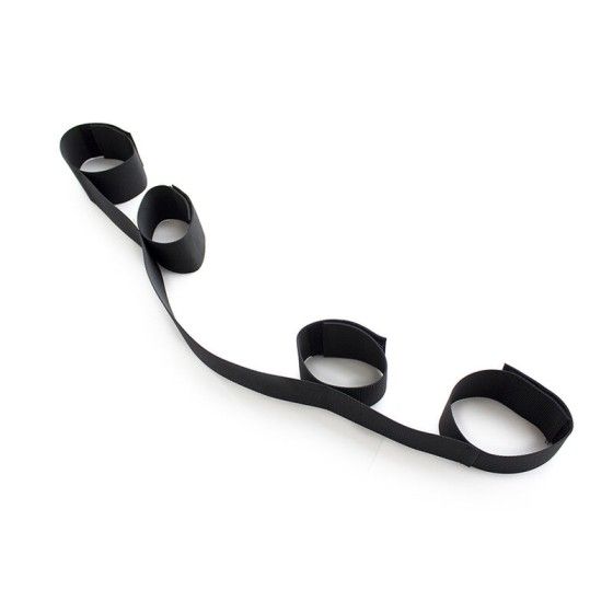 OHMAMA FETISH - SPREADER SOFT BAR FULL NYLON WRIST RESTRAINTS OHMAMA FETISH - 9