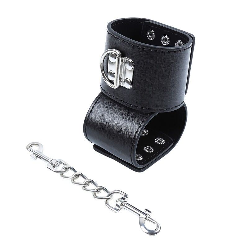 OHMAMA FETISH - WRIST RESTRAINTS SNAP FASTEN METAL OHMAMA FETISH - 4