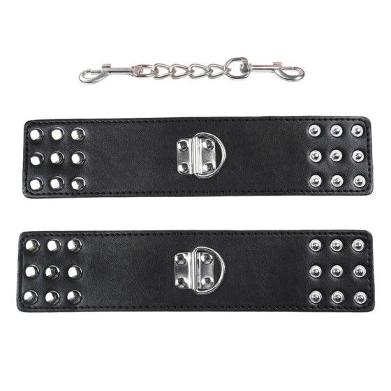 OHMAMA FETISH - WRIST RESTRAINTS SNAP FASTEN METAL OHMAMA FETISH - 5