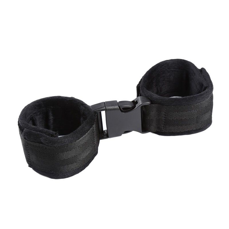 OHMAMA FETISH - HOOK AND LOOP FASTENER NYLON WRIST RESTRAINTS OHMAMA FETISH - 1