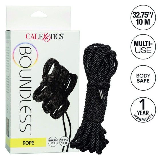 CALIFORNIA EXOTICS - BOUNDLESS ROPE 10M BLACK CALIFORNIA EXOTICS - 1