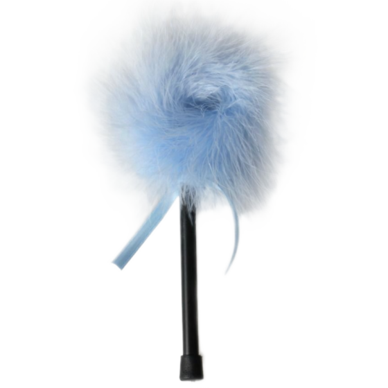 SECRETPLAY - LIGHT BLUE MARABOU DUSTER SECRETPLAY 100% FETISH - 3