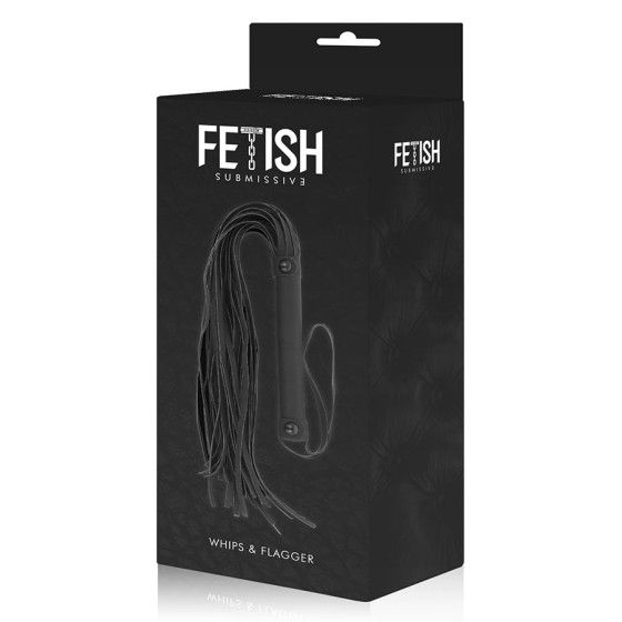 FETISH SUBMISSIVE - VEGAN LEATHER WHIP FETISH SUBMISSIVE BONDAGE - 6