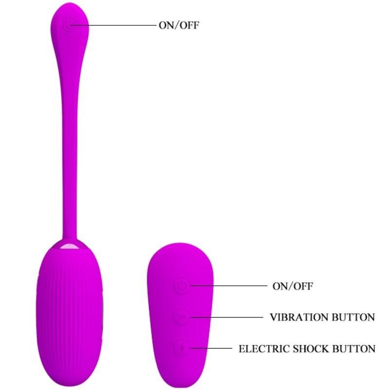 PRETTY LOVE - SHOCK FUN VIBRATING EGG AND ELECTROSHOCK PRETTY LOVE SMART - 6