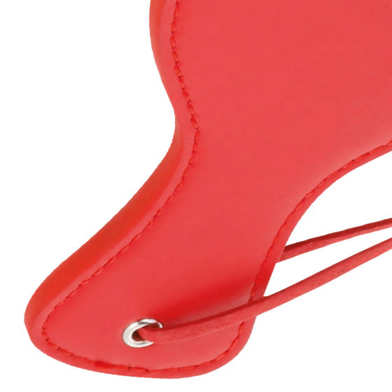 DARKNESS - RED ROUNDED FETISH PADDLE DARKNESS SENSATIONS - 1